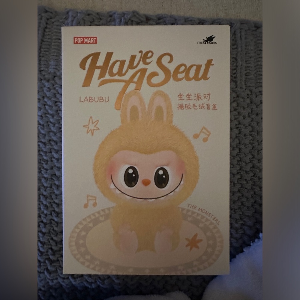 Dada - confirmed v2 have a seat labubu